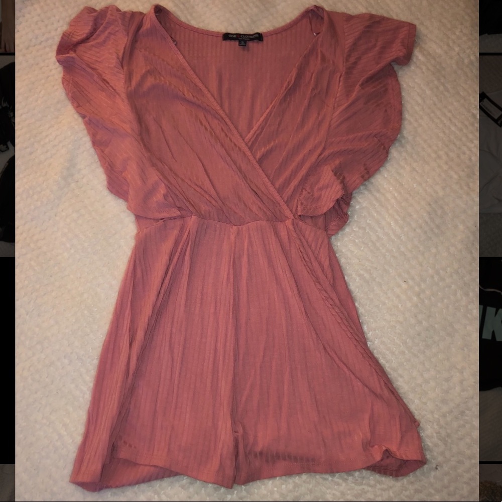 Pink romper